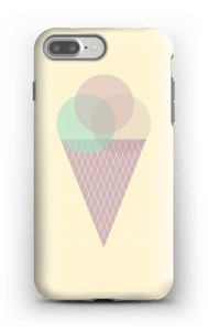 Jäätelö keltainen kuoret IPhone 7 Plus tough