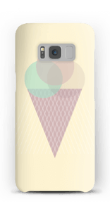 Yellow ice cream case Galaxy S8