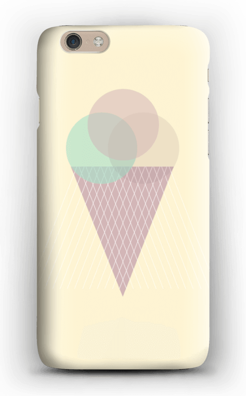 Sunny Yellow Ice Cream case IPhone 6