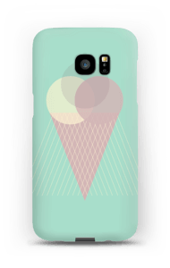 Iskrem mintgrønn deksel Galaxy S7 Edge