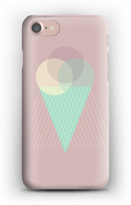 Jäätelö vanharoosa kuoret IPhone 7