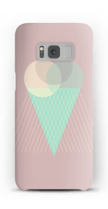 Jäätelö vanharoosa kuoret Galaxy S8