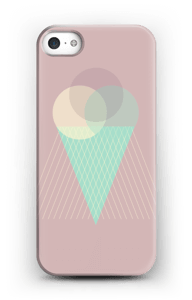 Iskrem gammelrosa deksel IPhone 5/5S