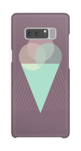 Purple ice cream case Galaxy Note8