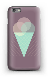 Jäätelö violetti kuoret IPhone 6 Plus tough