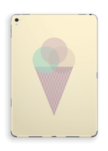 Yellow ice cream Skin IPad Pro 9.7