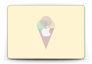 Yellow ice cream Skin MacBook Pro Retina 13” 2015