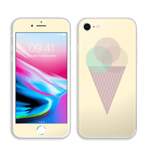 Yellow ice cream Skin IPhone 8
