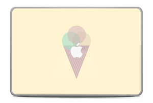 Yellow ice cream Skin MacBook Pro 17” -2015