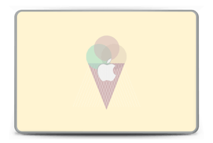 Yellow ice cream Skin MacBook Pro 15” -2015