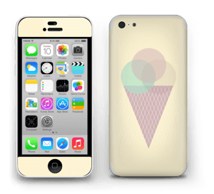Yellow ice cream Skin IPhone 5c