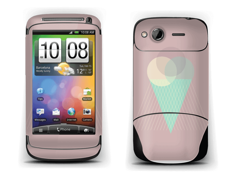 Pinkish Ice Cream Skin Desire
