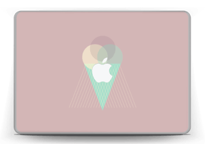 Pink ice cream Skin MacBook Pro 13” -2015