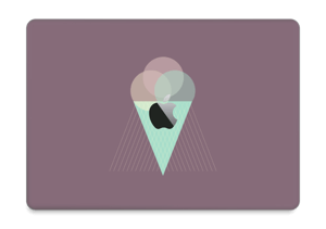 Purple ice cream Skin MacBook Pro 13” 2016-