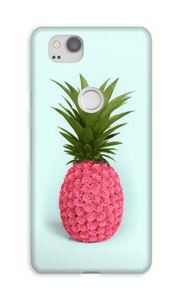 Roze(n) Ananas hoesje Pixel 2