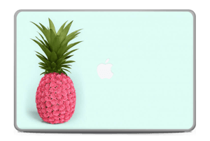 Pinkki ananas tarrakuori MacBook Pro 17” -2015
