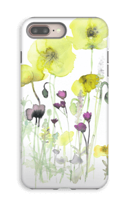 Villit kukat kuoret IPhone 8 Plus tough