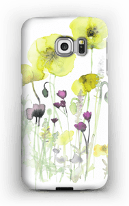 Villit kukat kuoret Galaxy S6 Edge