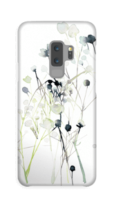 Painted Yellow Flowers case Galaxy S9 Plus