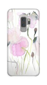 Vesiväri kukkaset kuoret Galaxy S9 Plus