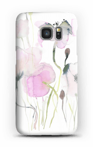 Vesiväri kukkaset kuoret Galaxy S7