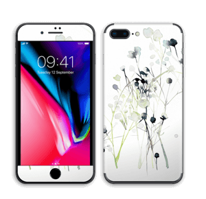 Painted Winter Flowers  Skin IPhone 8 Plus