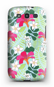 Tropiikin kasvit kuoret Galaxy S3