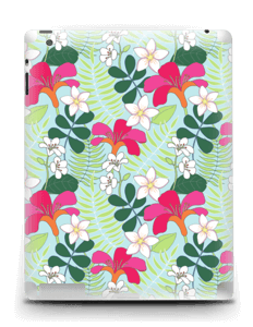 Tropical Flowers  Skin IPad 4/3/2