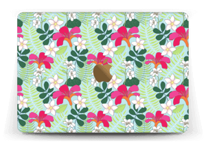 Tropical Flowers  Skin MacBook 12”