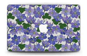 Sinivuokot tarrakuori MacBook Air 11”