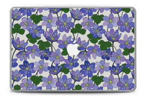 Blue flowers  Skin MacBook Pro 15” -2015