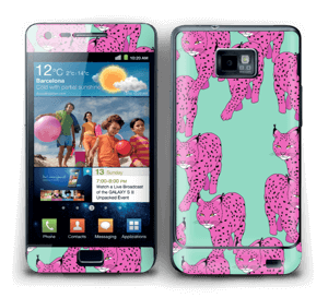 Pink & Wild Skin Galaxy S2