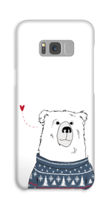 Vinterbjørn deksel Galaxy S8 Plus