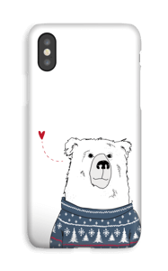 IJsbeer hoesje IPhone XS