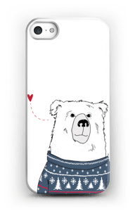 Vinterbjørn deksel IPhone 5/5S