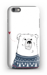 Polar Sweater Bear case IPhone 6 Plus tough