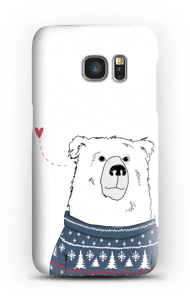 Villapaita jääkarhu kuoret Galaxy S7