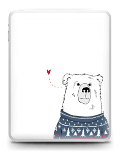 Polar Sweater Bear Skin IPad 1