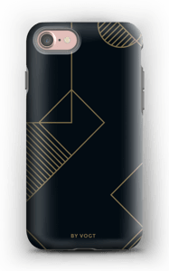 Gold ride deksel IPhone 7 tough