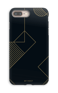 Gold ride deksel IPhone 8 Plus tough