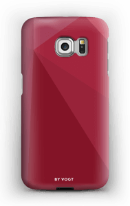 Red deksel Galaxy S6 Edge