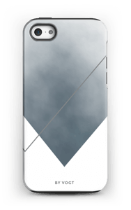 Silent silver kuoret IPhone 5/5s tough