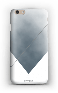 Silent silver kuoret IPhone 6 Plus