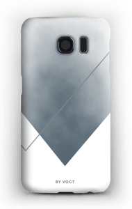 Silent silver deksel Galaxy S6