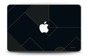 Black and Gold  Skin MacBook Air 11”