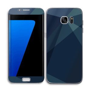 Blue Skin Galaxy S7 Edge