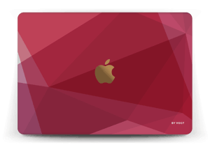 Burgundy Skin MacBook 12”