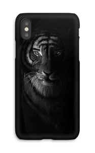 Tiger in the dark case IPhone X
