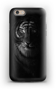 Tiger in the dark case IPhone 6 tough