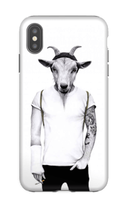 Hipster goat skal IPhone XS Max tough